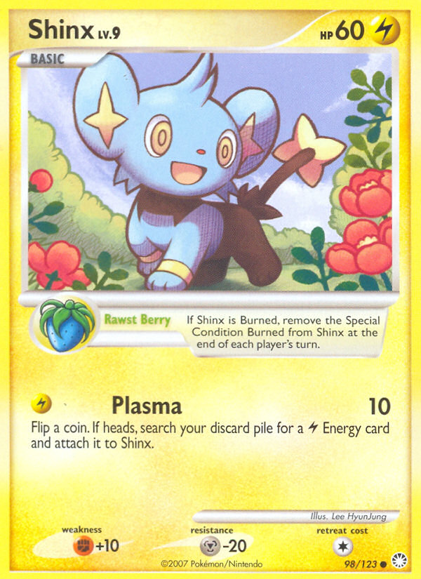 Shinx (98/123) [Diamond & Pearl: Mysterious Treasures] | Devastation Store