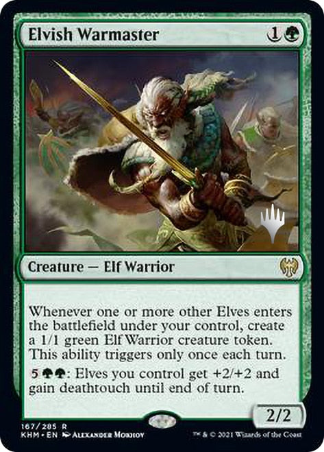 Elvish Warmaster [Kaldheim Promos] | Devastation Store