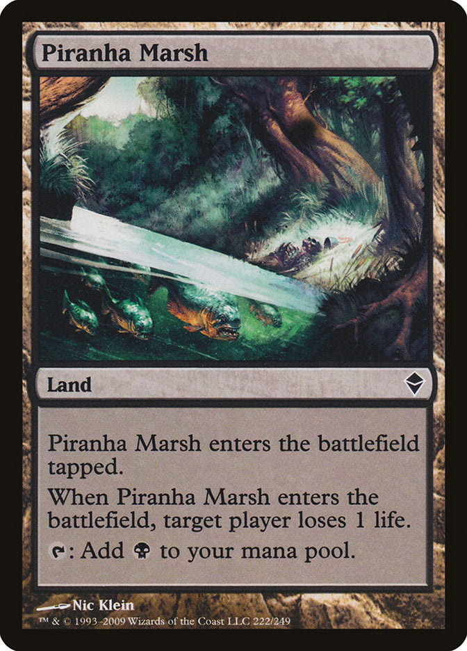Piranha Marsh [Zendikar] | Devastation Store
