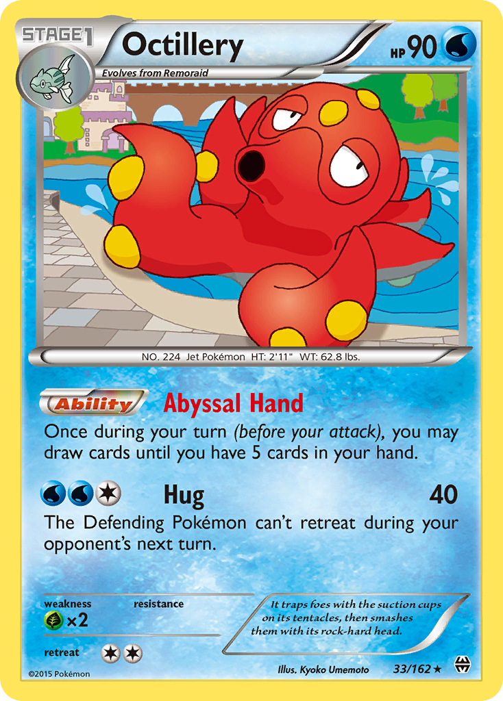 Octillery (33/162) [XY: BREAKthrough] | Devastation Store