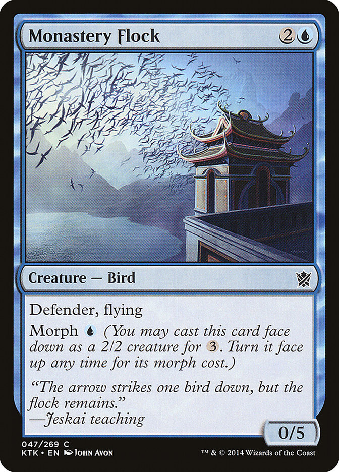 Monastery Flock [Khans of Tarkir] | Devastation Store