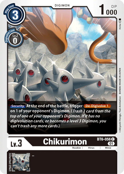 Chikurimon [BT6-056] [Double Diamond] | Devastation Store