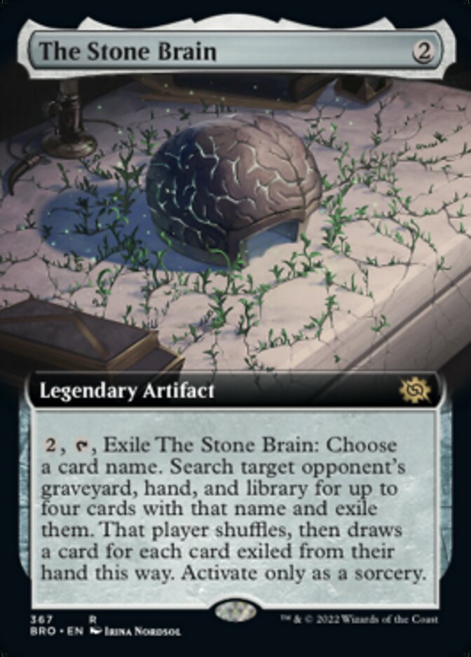 The Stone Brain (Extended Art) [The Brothers' War] | Devastation Store