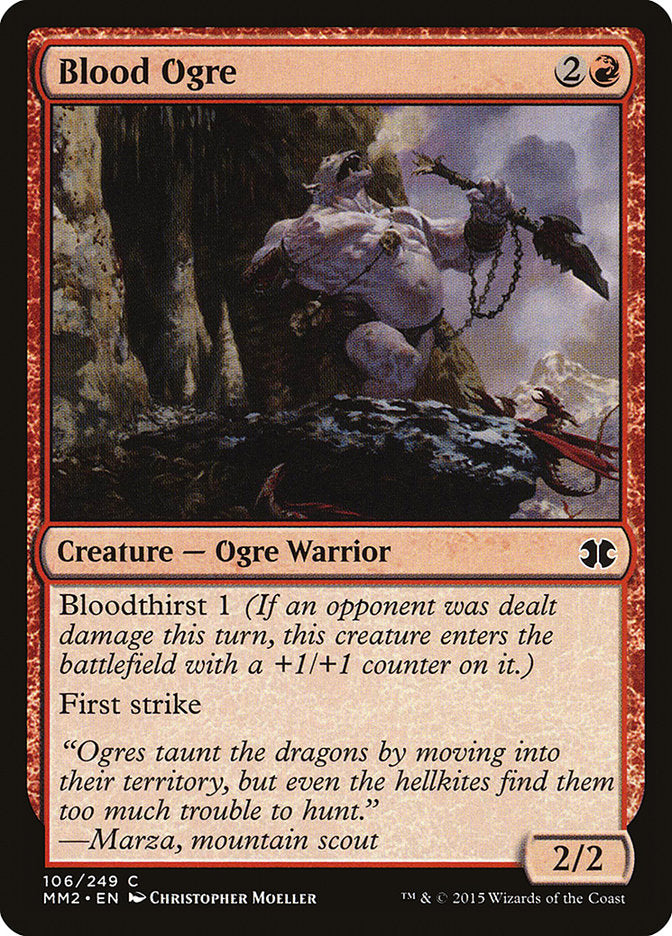 Blood Ogre [Modern Masters 2015] | Devastation Store