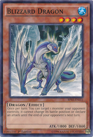 Blizzard Dragon [BP03-EN031] Shatterfoil Rare | Devastation Store