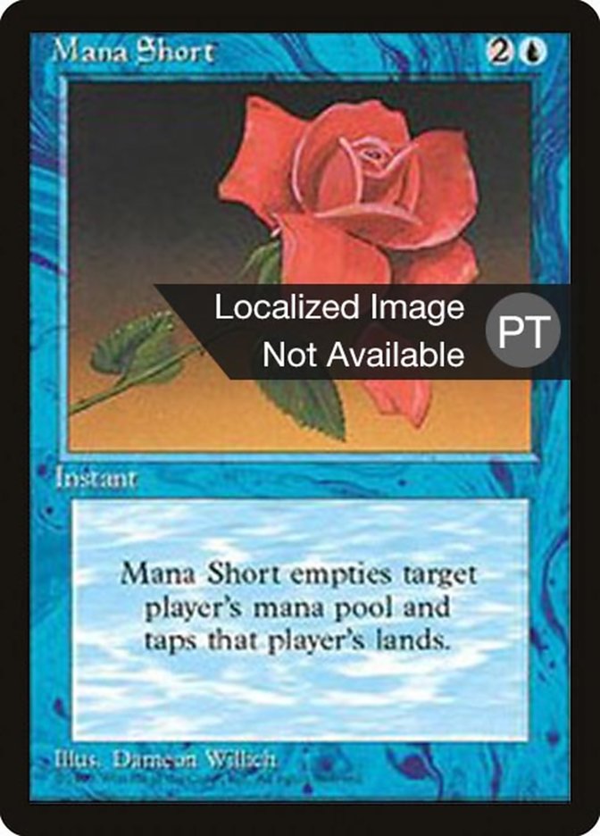 Mana Short [Fourth Edition (Foreign Black Border)] | Devastation Store