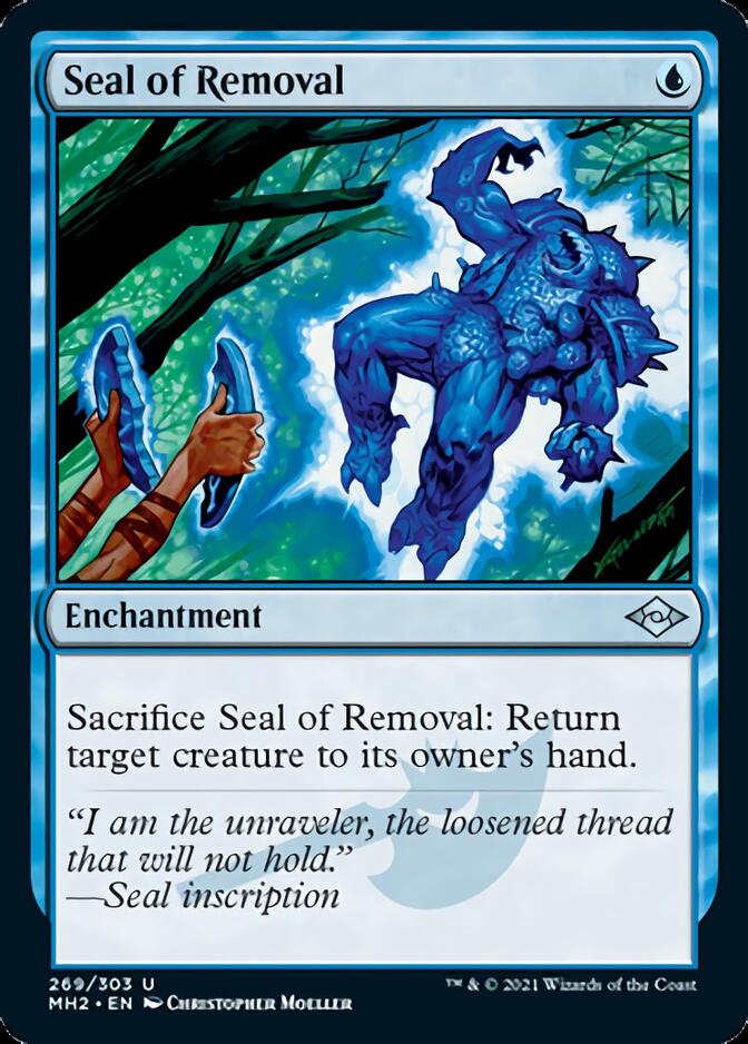 Seal of Removal (Foil Etched) [Modern Horizons 2] | Devastation Store