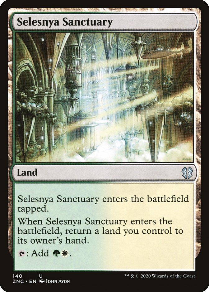 Selesnya Sanctuary [Zendikar Rising Commander] | Devastation Store