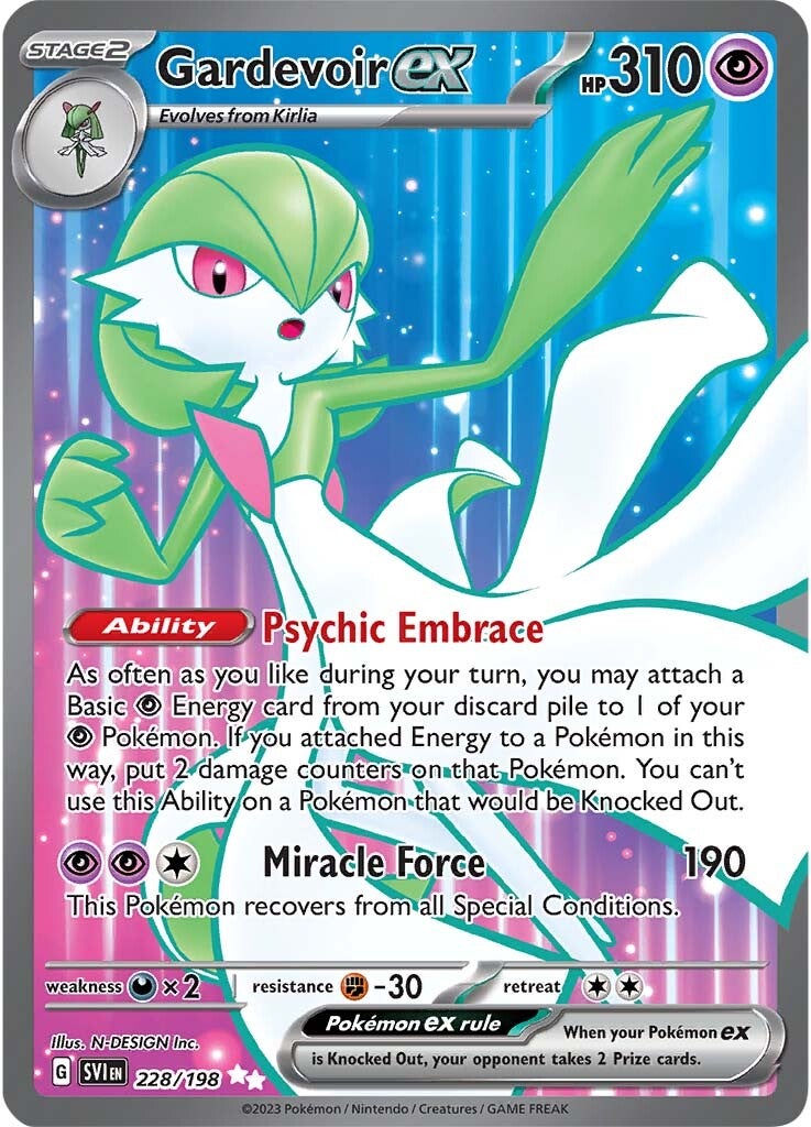 Gardevoir ex (228/198) [Scarlet & Violet: Base Set] | Devastation Store