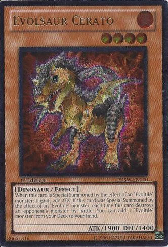 Evolsaur Cerato [PHSW-EN020] Ultimate Rare | Devastation Store