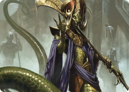 Sidisi, Brood Tyrant Art Card [Commander Masters Art Series] | Devastation Store