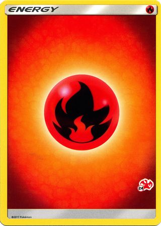 Fire Energy (Charizard Stamp #24) [Battle Academy 2020] | Devastation Store