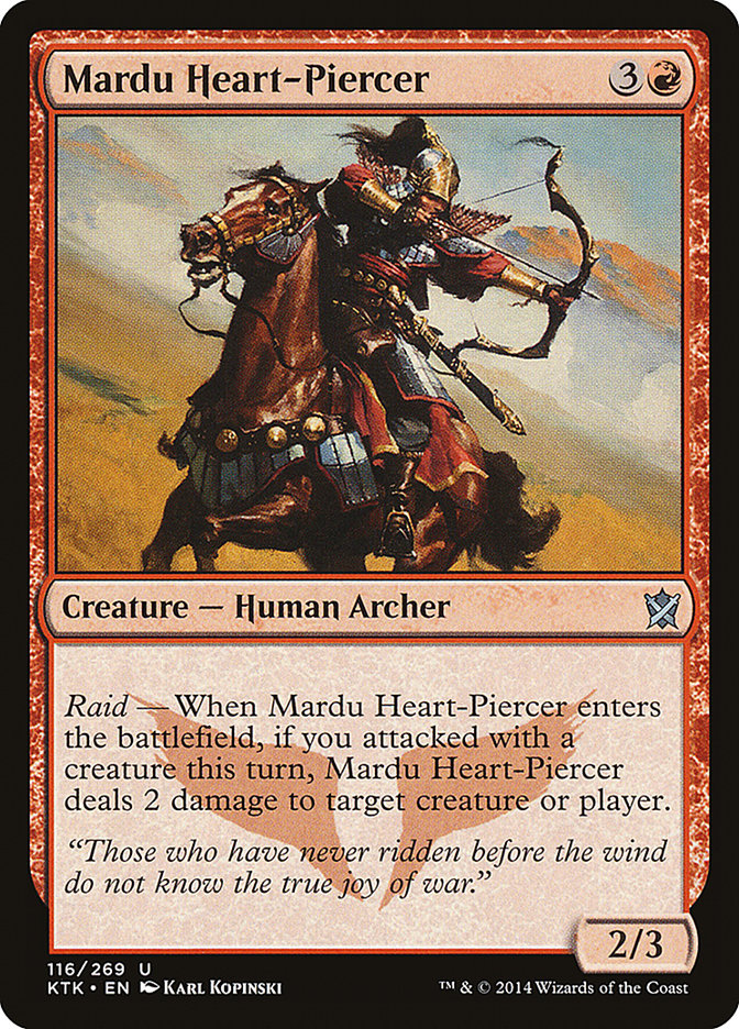 Mardu Heart-Piercer [Khans of Tarkir] | Devastation Store