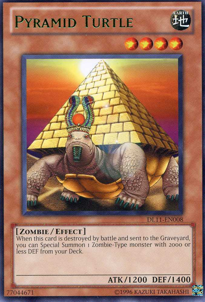 Pyramid Turtle (Green) [DL11-EN008] Rare | Devastation Store