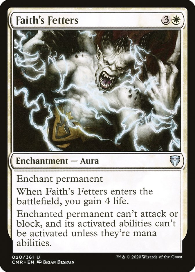 Faith's Fetters [Commander Legends] | Devastation Store