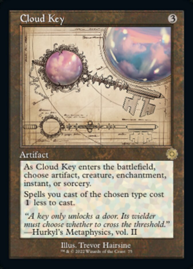 Cloud Key (Retro Schematic) [The Brothers' War Retro Artifacts] | Devastation Store