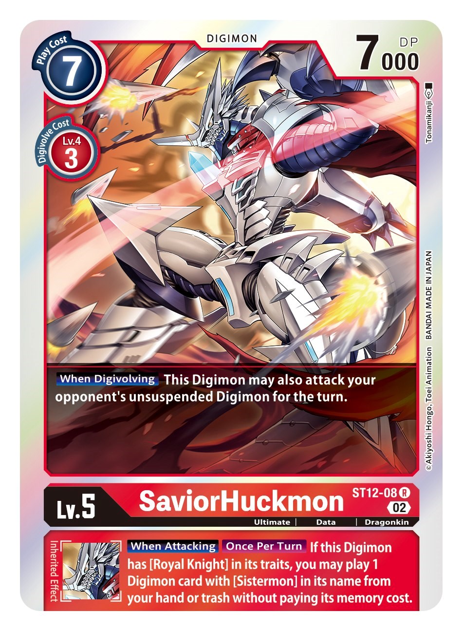 SaviorHuckmon [ST12-08] [Starter Deck: Jesmon] | Devastation Store