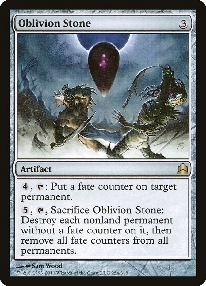 Oblivion Stone [Commander 2011] | Devastation Store