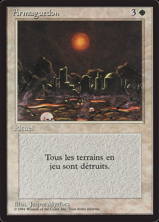 Armageddon [Foreign Black Border] | Devastation Store