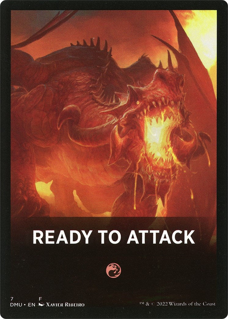 Ready to Attack Theme Card [Dominaria United Tokens] | Devastation Store