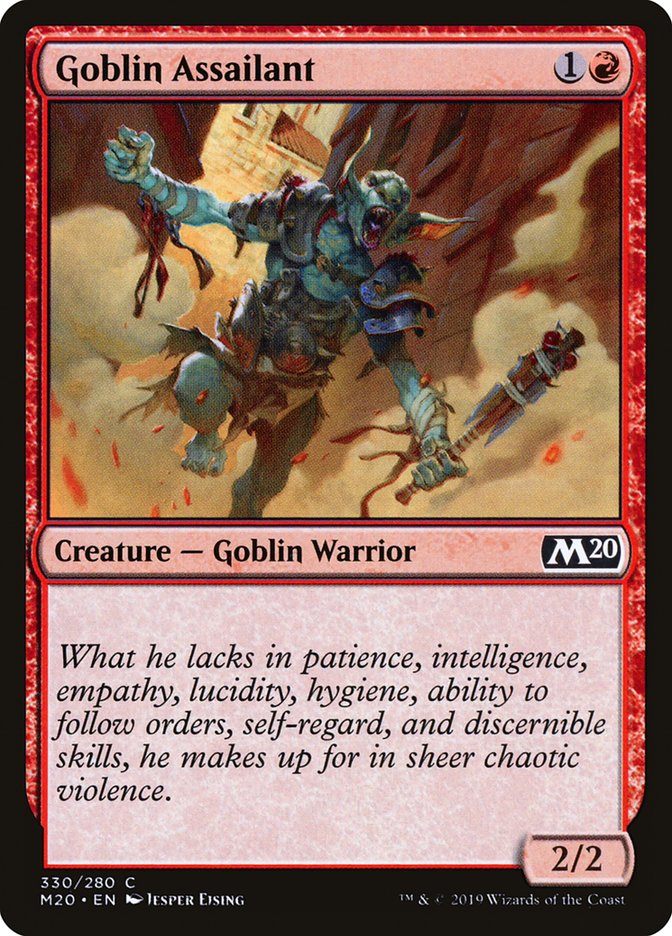 Goblin Assailant [Core Set 2020] | Devastation Store