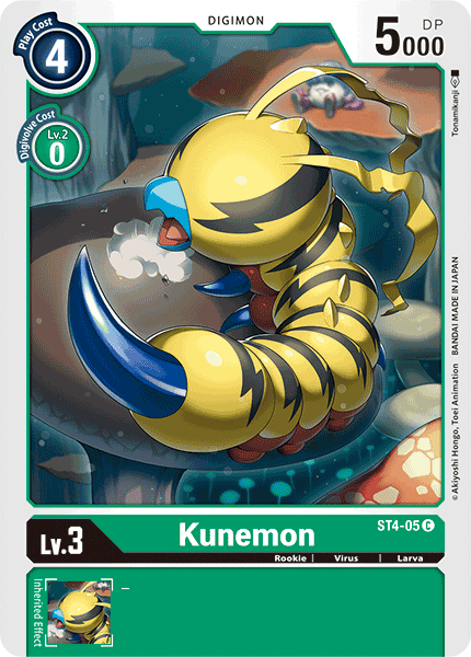 Kunemon [ST4-05] [Starter Deck: Giga Green] | Devastation Store