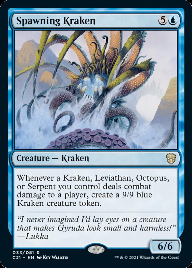 Spawning Kraken [Commander 2021] | Devastation Store