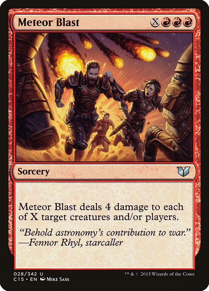Meteor Blast [Commander 2015] | Devastation Store