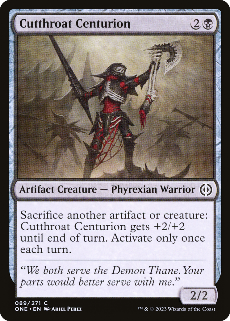 Cutthroat Centurion [Phyrexia: All Will Be One] | Devastation Store