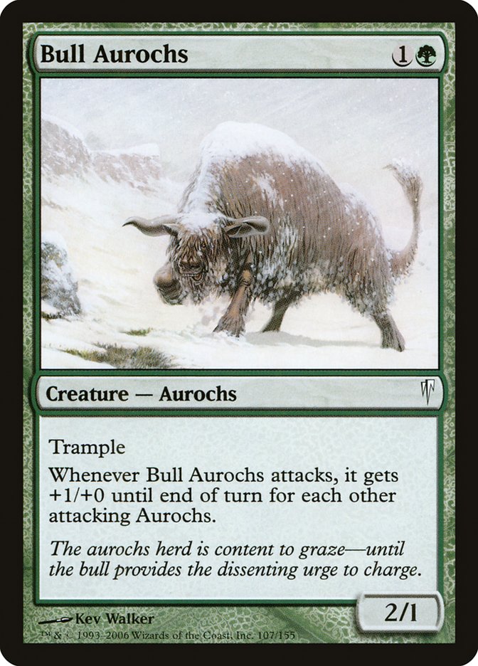 Bull Aurochs [Coldsnap] - Devastation Store | Devastation Store