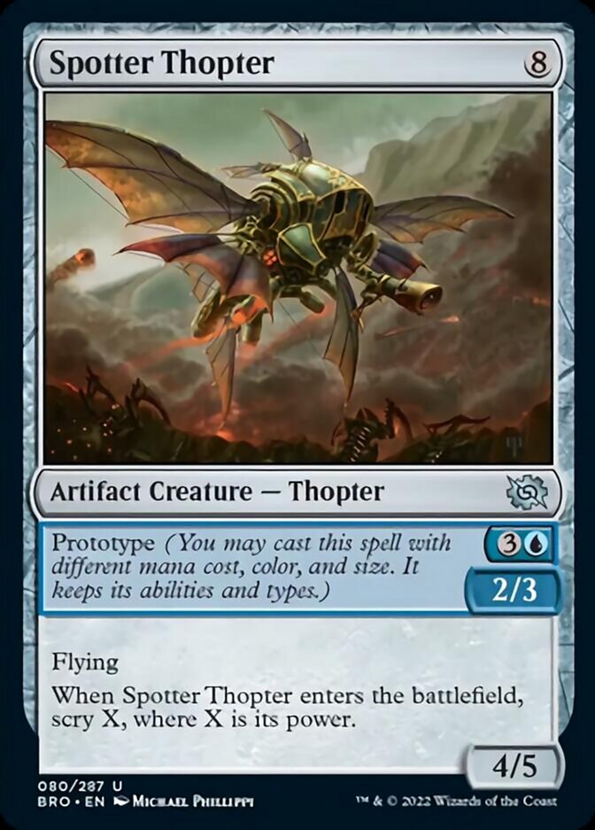 Spotter Thopter [The Brothers' War] | Devastation Store