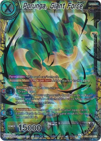 Porunga, Giant Force [DB3-143] | Devastation Store