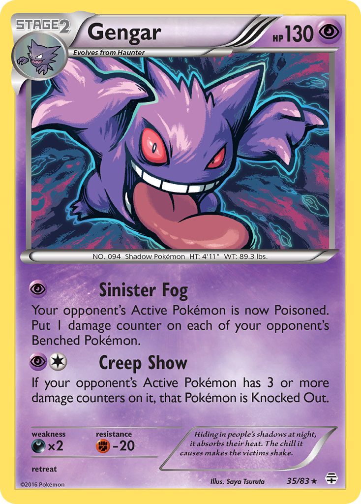 Gengar (35/83) [XY: Generations] | Devastation Store