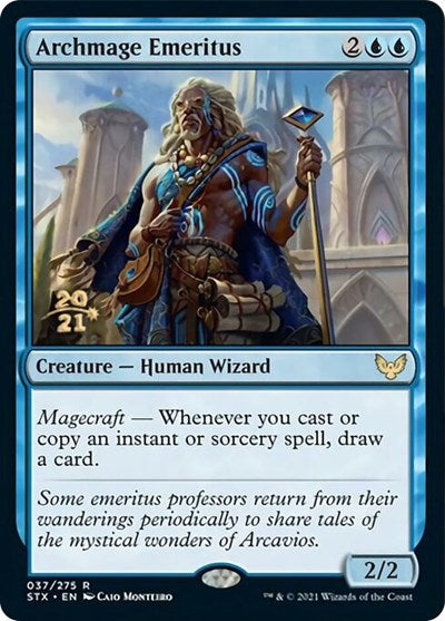 Archmage Emeritus [Strixhaven: School of Mages Prerelease Promos] | Devastation Store