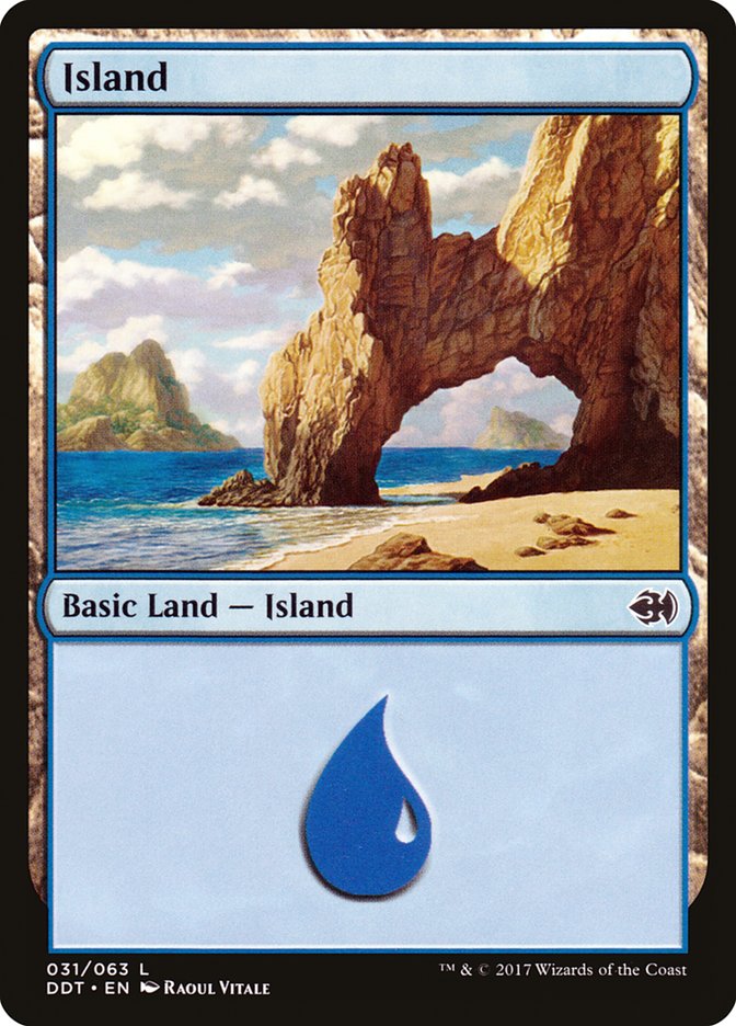 Island (31) [Duel Decks: Merfolk vs. Goblins] - Devastation Store | Devastation Store