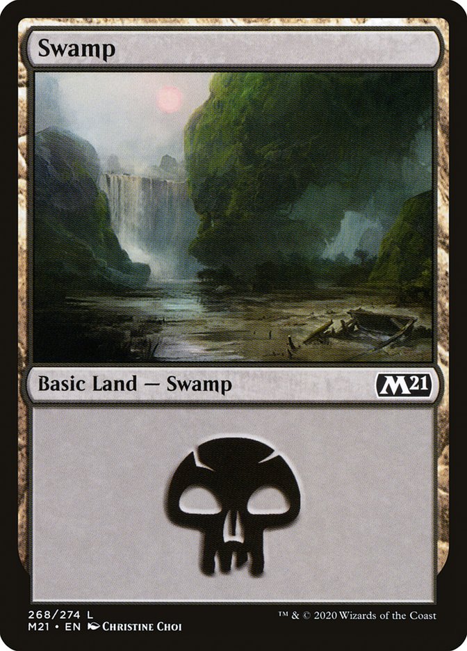 Swamp (268) [Core Set 2021] | Devastation Store