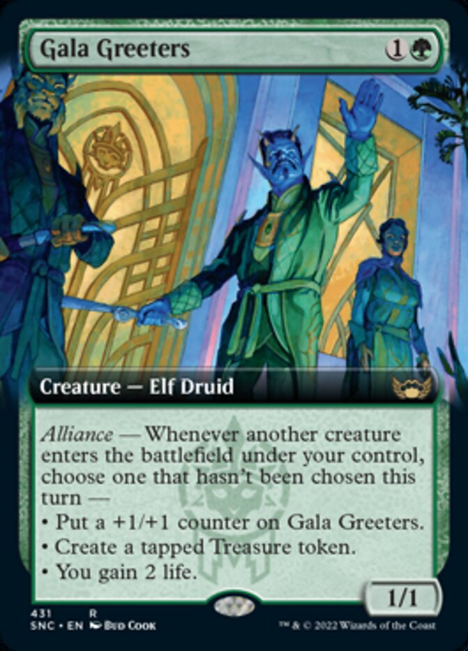 Gala Greeters (Extended Art) [Streets of New Capenna] | Devastation Store