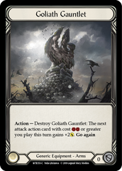 Goliath Gauntlet [WTR153-C] Alpha Print Cold Foil - Devastation Store | Devastation Store