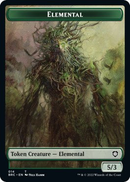 Elemental Token [The Brothers' War Commander Tokens] | Devastation Store