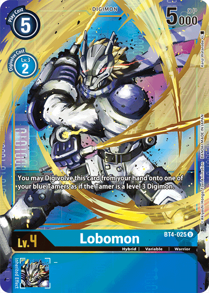 Lobomon [BT4-025] (Alternate Art) [Great Legend] | Devastation Store
