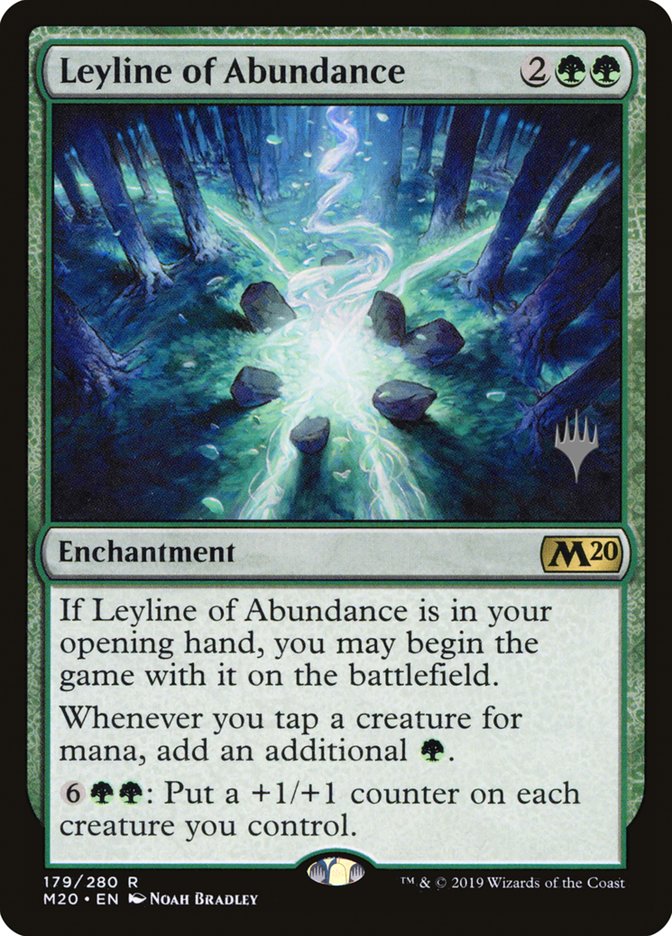 Leyline of Abundance (Promo Pack) [Core Set 2020 Promos] | Devastation Store