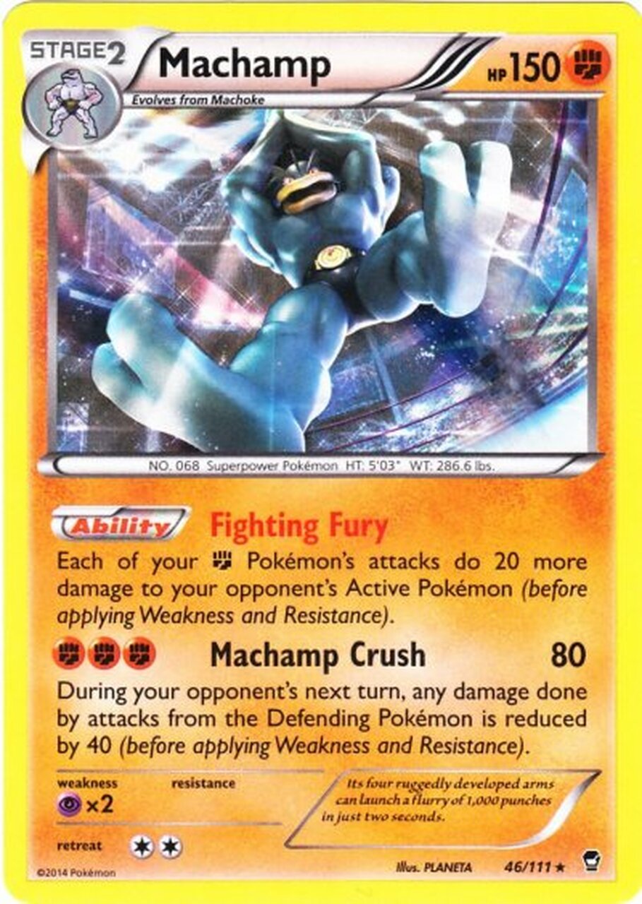 Machamp (46/111) [XY: Furious Fists] | Devastation Store