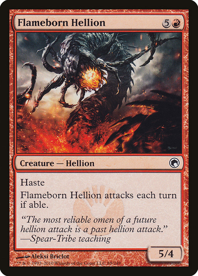 Flameborn Hellion [Scars of Mirrodin] - Devastation Store | Devastation Store