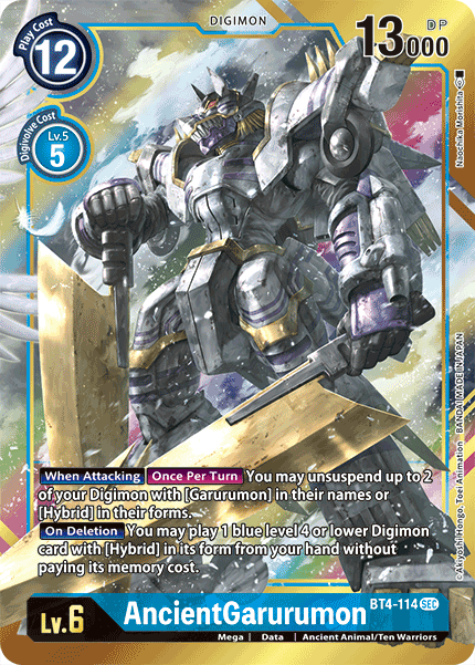 AncientGarurumon [BT4-114] (Alternate Art) [Great Legend] | Devastation Store