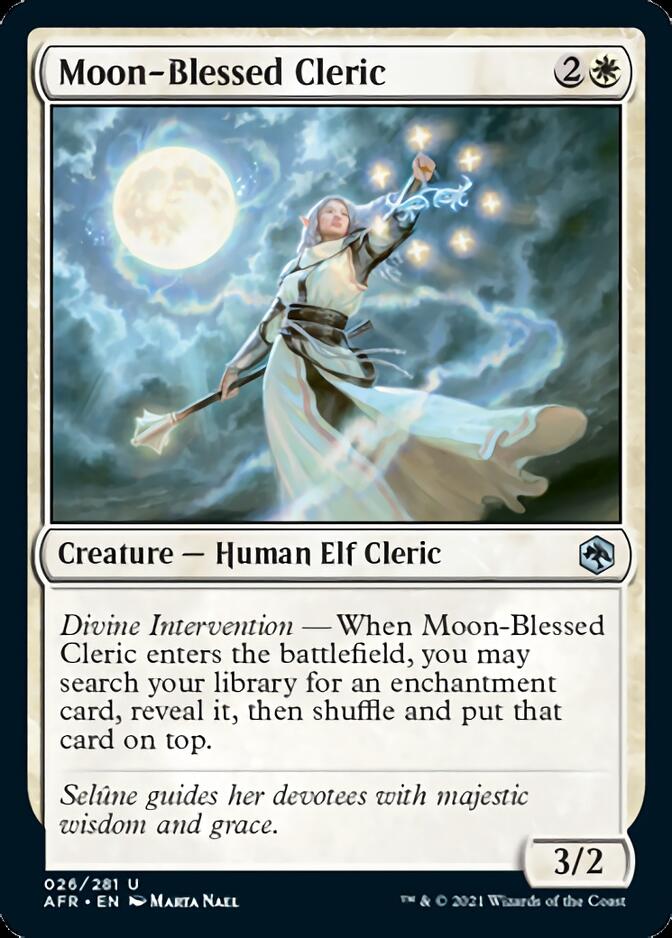 Moon-Blessed Cleric [Dungeons & Dragons: Adventures in the Forgotten Realms] | Devastation Store