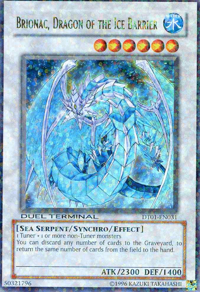 Brionac, Dragon of the Ice Barrier [DT01-EN031] Ultra Rare | Devastation Store