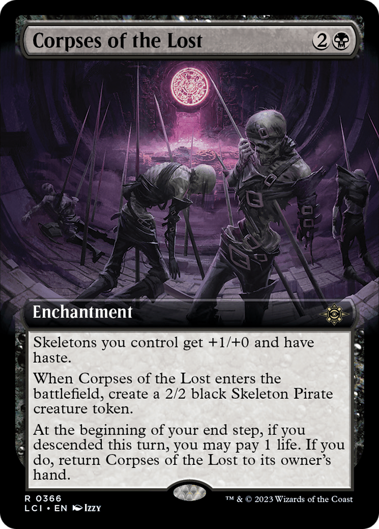 Corpses of the Lost (Extended Art) [The Lost Caverns of Ixalan] | Devastation Store