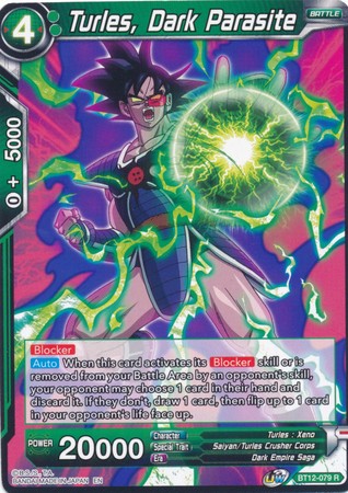 Turles, Dark Parasite [BT12-079] | Devastation Store