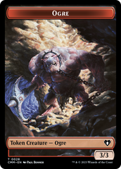 Treasure // Ogre Double-Sided Token [Commander Masters Tokens] | Devastation Store