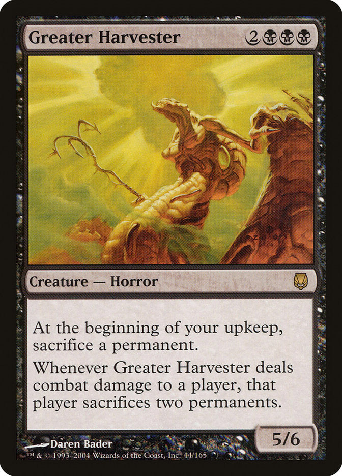 Greater Harvester [Darksteel] | Devastation Store